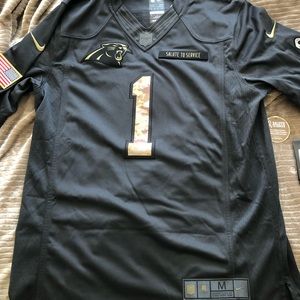 Cam newton stitched Nike jersey